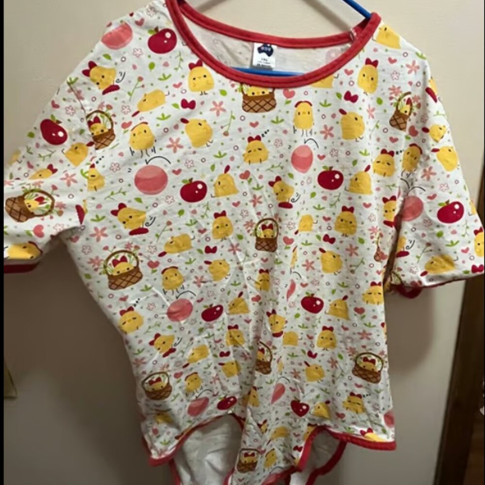 Easter Chick Adult Onesie